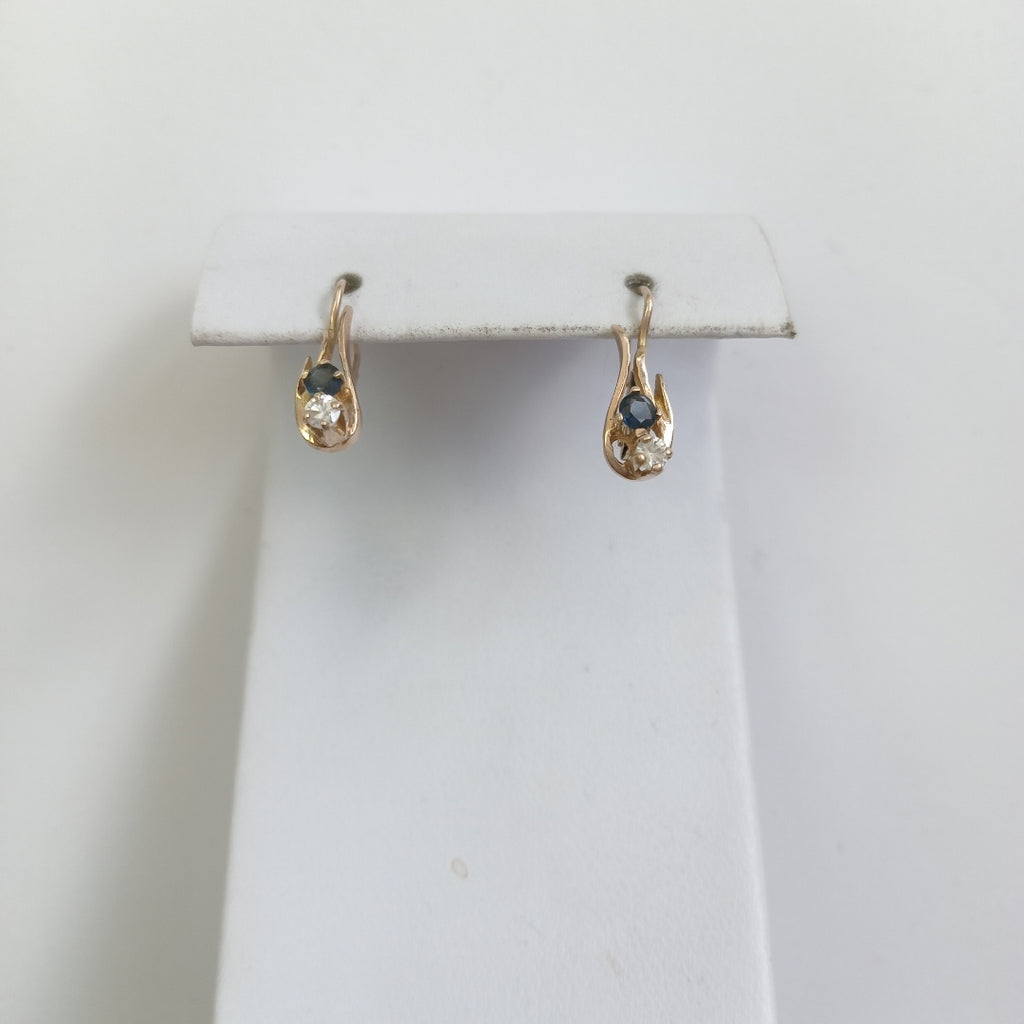 ARETES PAR ORO 10 K 1,90 GRMS (SEMINUEVO)