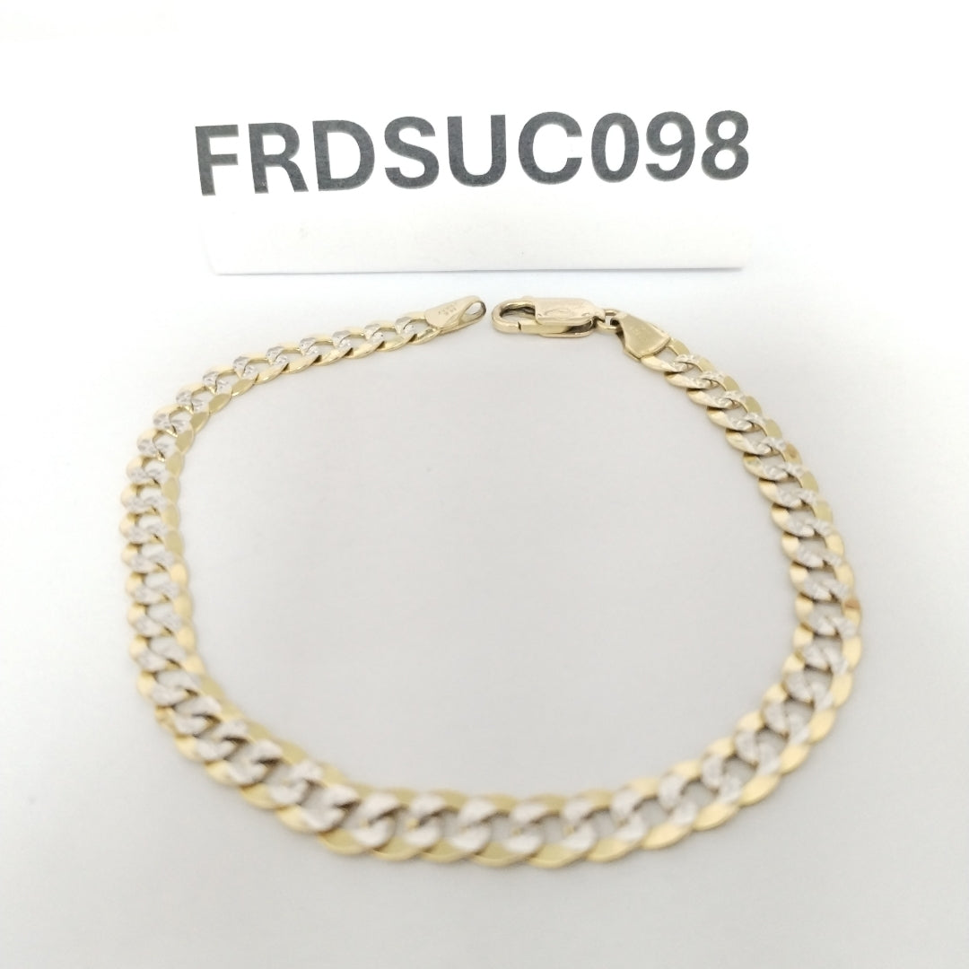 PULSERA ORO, ORO COMBINADO 14 K 7.8 GRMS (SEMINUEVO)