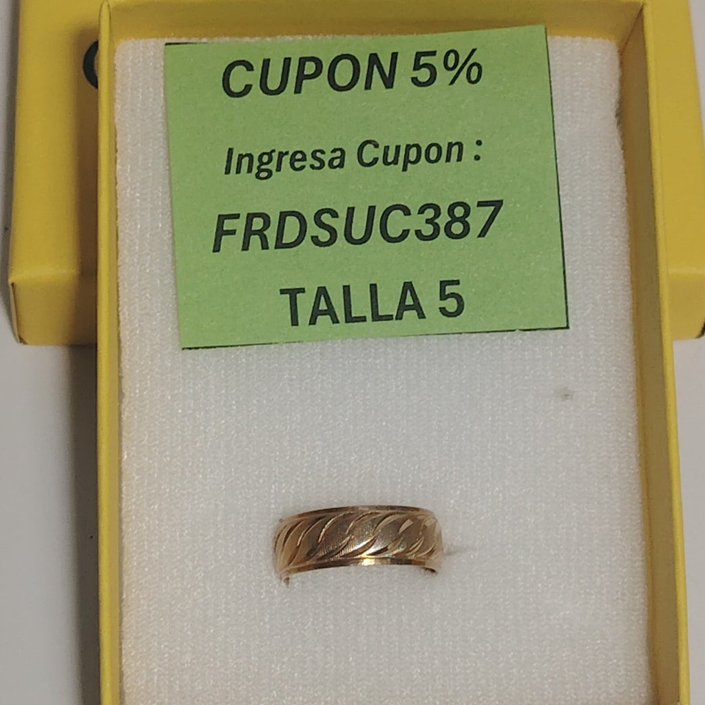 ARGOLLA ORO 10 K 2.5 GRMS (SEMINUEVO)
