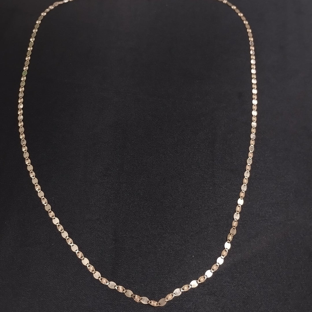 CADENA ORO 14 K 3.5 GRMS (SEMINUEVO)