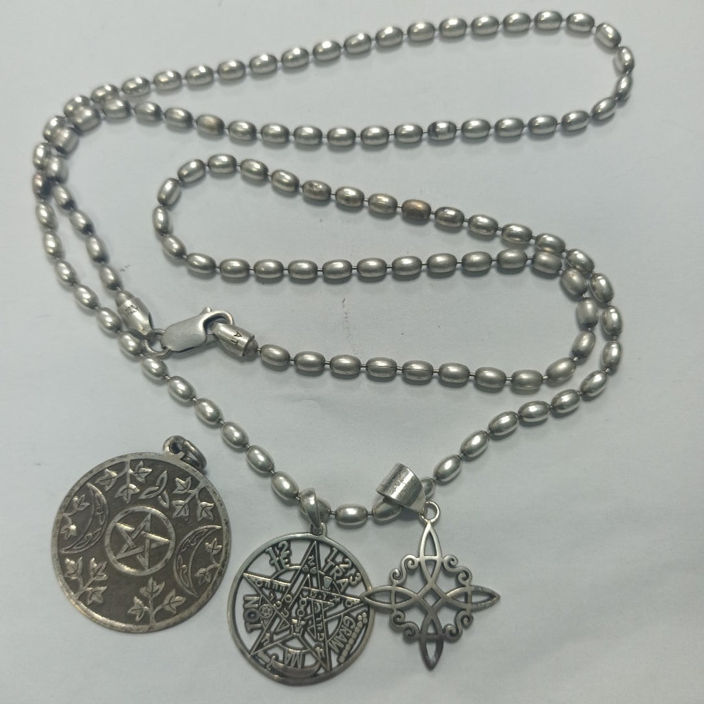 CADENA, DIJE PLATA 20.6 GRMS (SEMINUEVO)