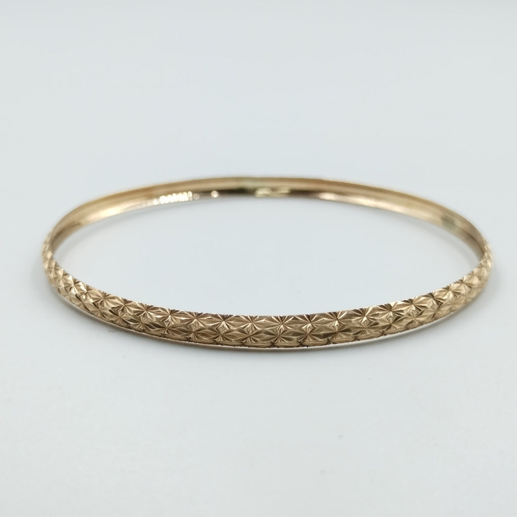 PULSERA RIGIDA ORO 10 K 4,00 GRMS (SEMINUEVO)