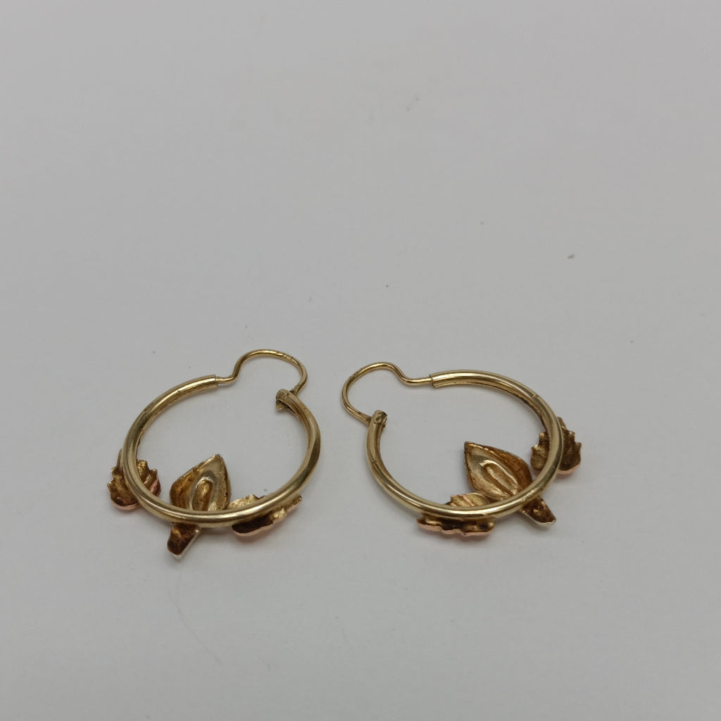 ARRACADAS PAR ORO 14 K 2,20 GRMS (SEMINUEVO)