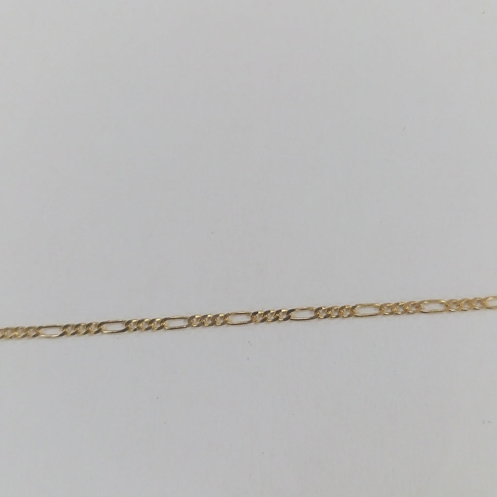 PULSERAS TEJIDO 3X1 ORO 14K 16 CM 0.9 GR (NUEVO)