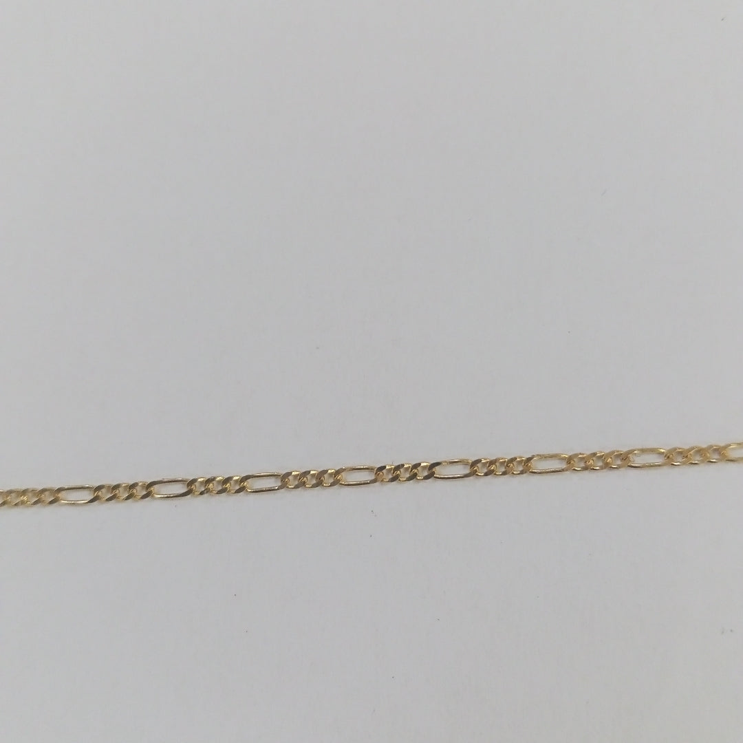 PULSERAS TEJIDO 3X1 ORO 14K 16 CM 0.9 GR (NUEVO)