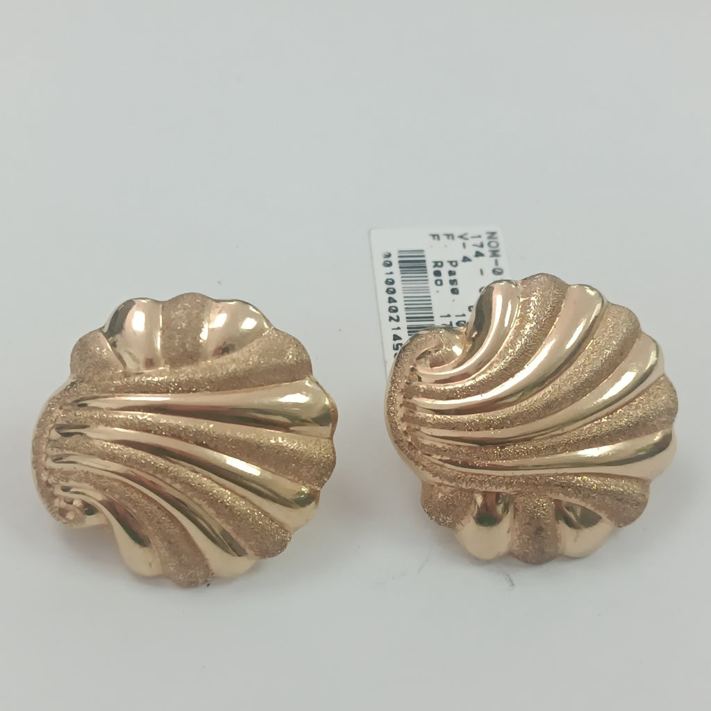 ARETES PAR ORO 14 K 9,70 GRMS (SEMINUEVO)