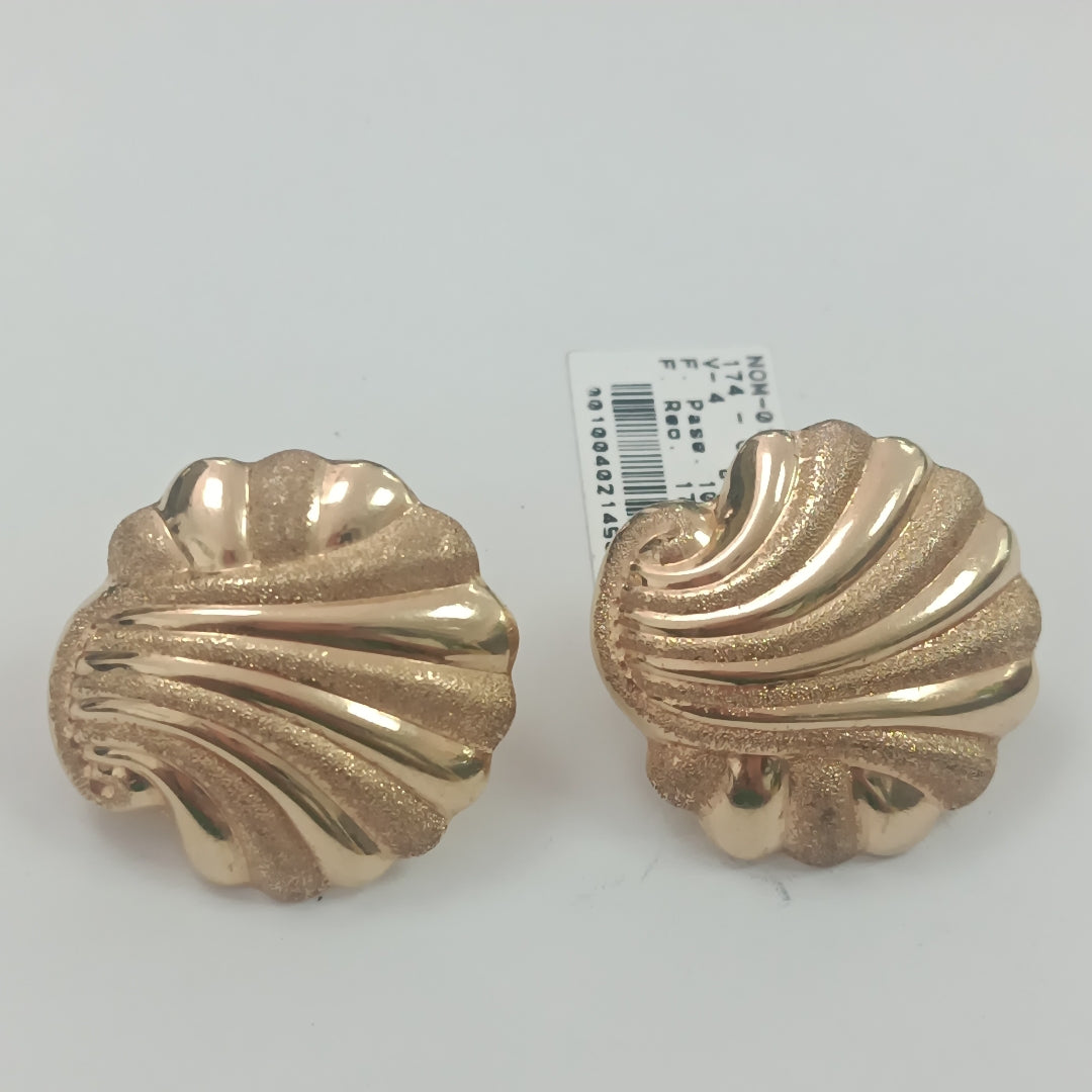 ARETES PAR ORO 14 K 9,70 GRMS (SEMINUEVO)