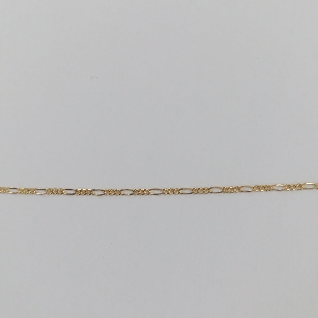 CADENAS TEJIDO 3X1 ORO 14K 55 CM 2.7 GR (NUEVO)