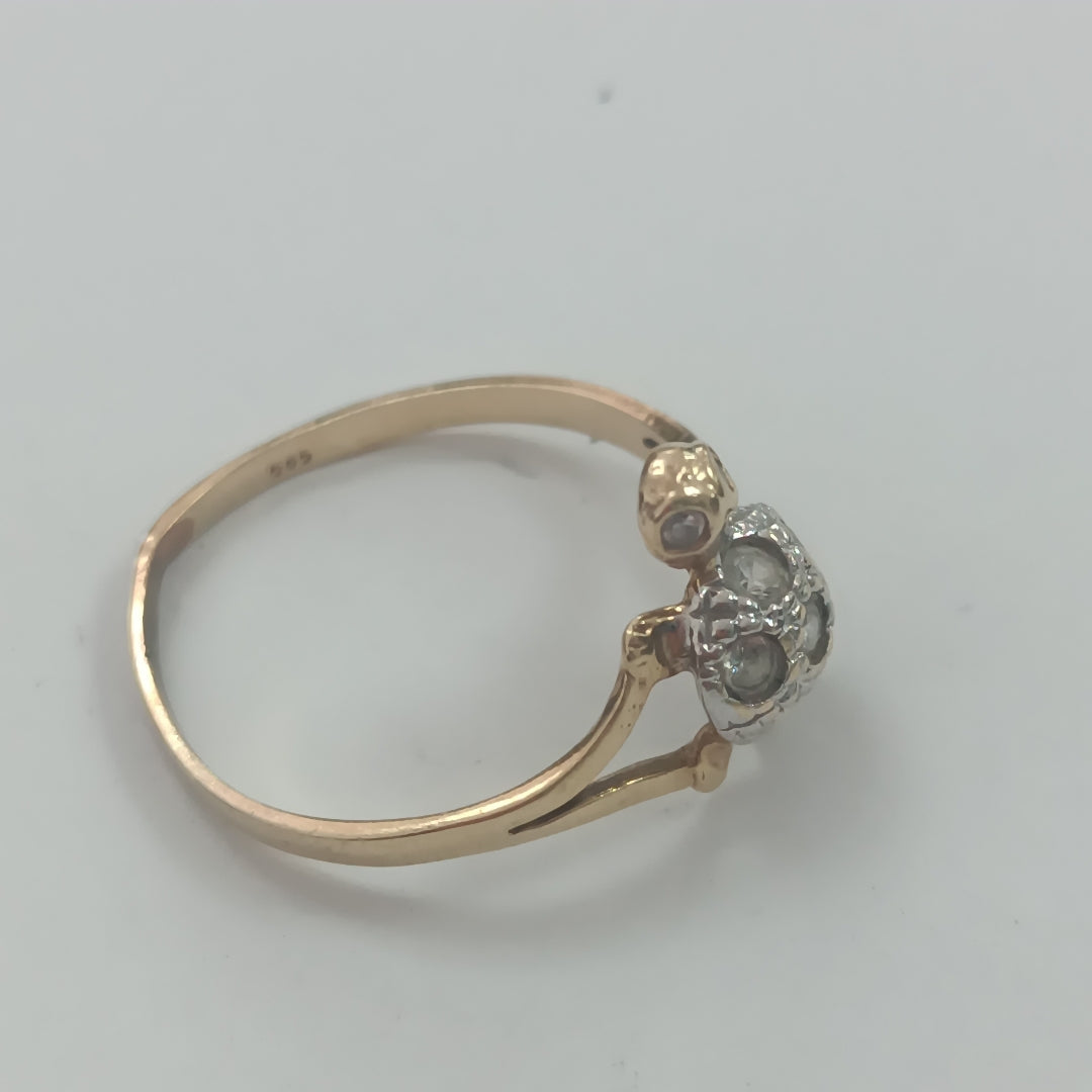 ANILLO ORO 14 K 2 GRMS (SEMINUEVO)