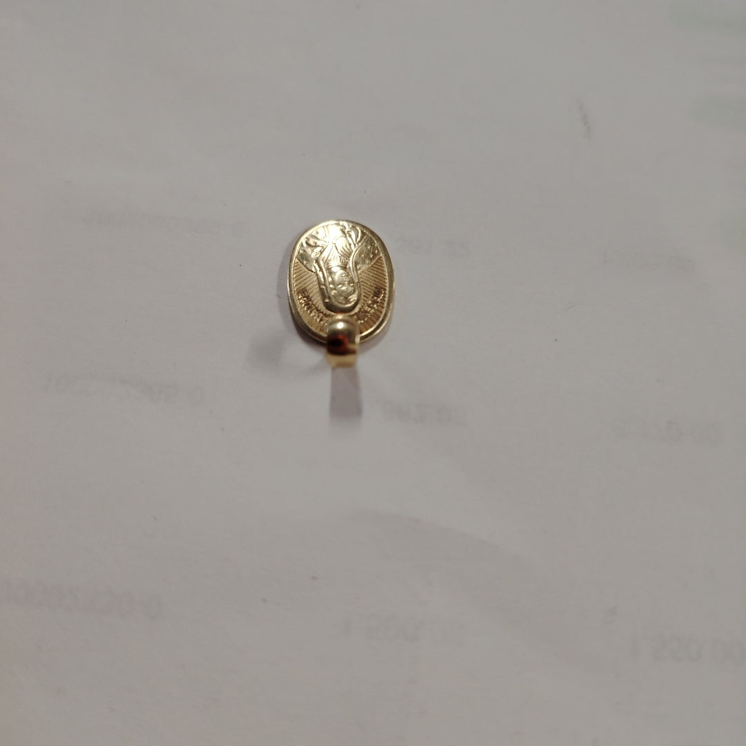 MEDALLA RELIGIOSA ORO 14 K 1.3 GRMS (SEMINUEVO)