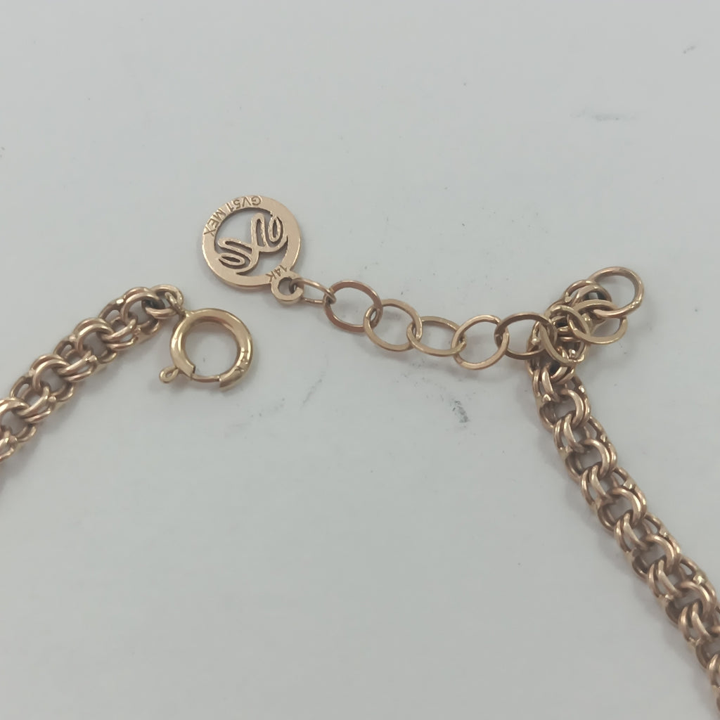 PULSERA ORO 14 K 3.7 GRMS (SEMINUEVO)