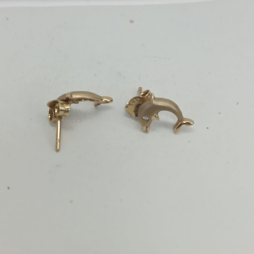 BROQUELES PAR ORO 14 K 1,40 GRMS (SEMINUEVO)