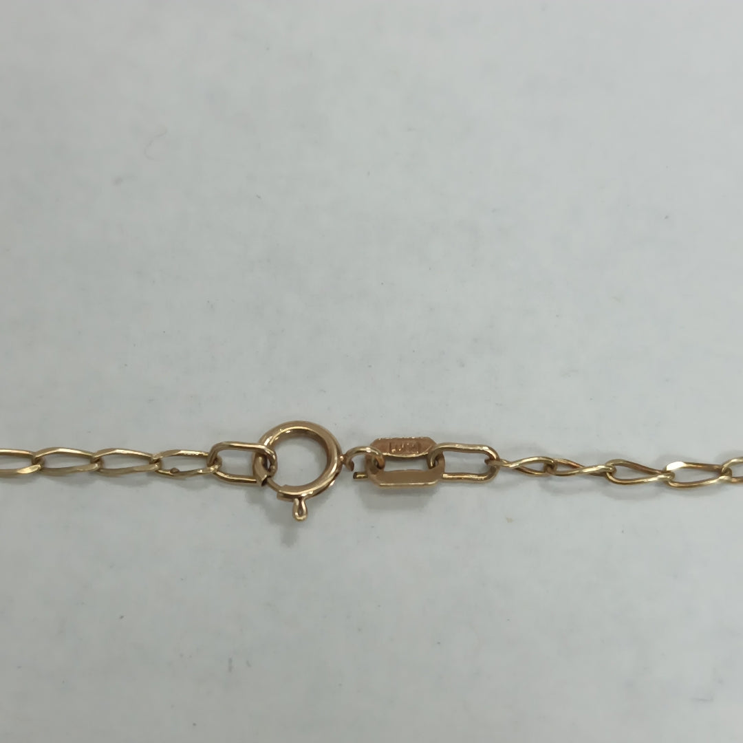 CADENA,DIJE ORO 14 K 3,10 GRMS (SEMINUEVO)