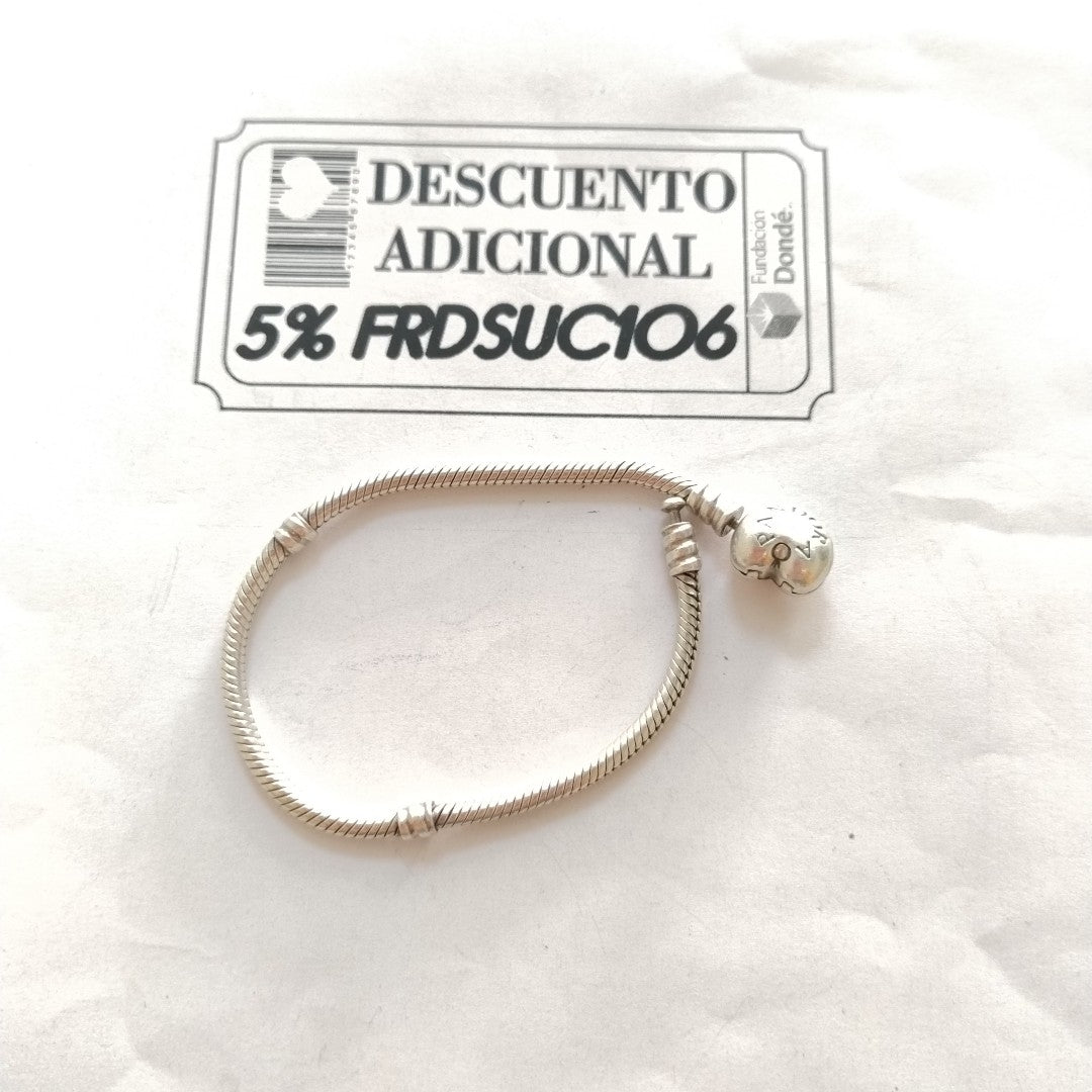PULSERA PLATA 13.7 GRMS (SEMINUEVO)