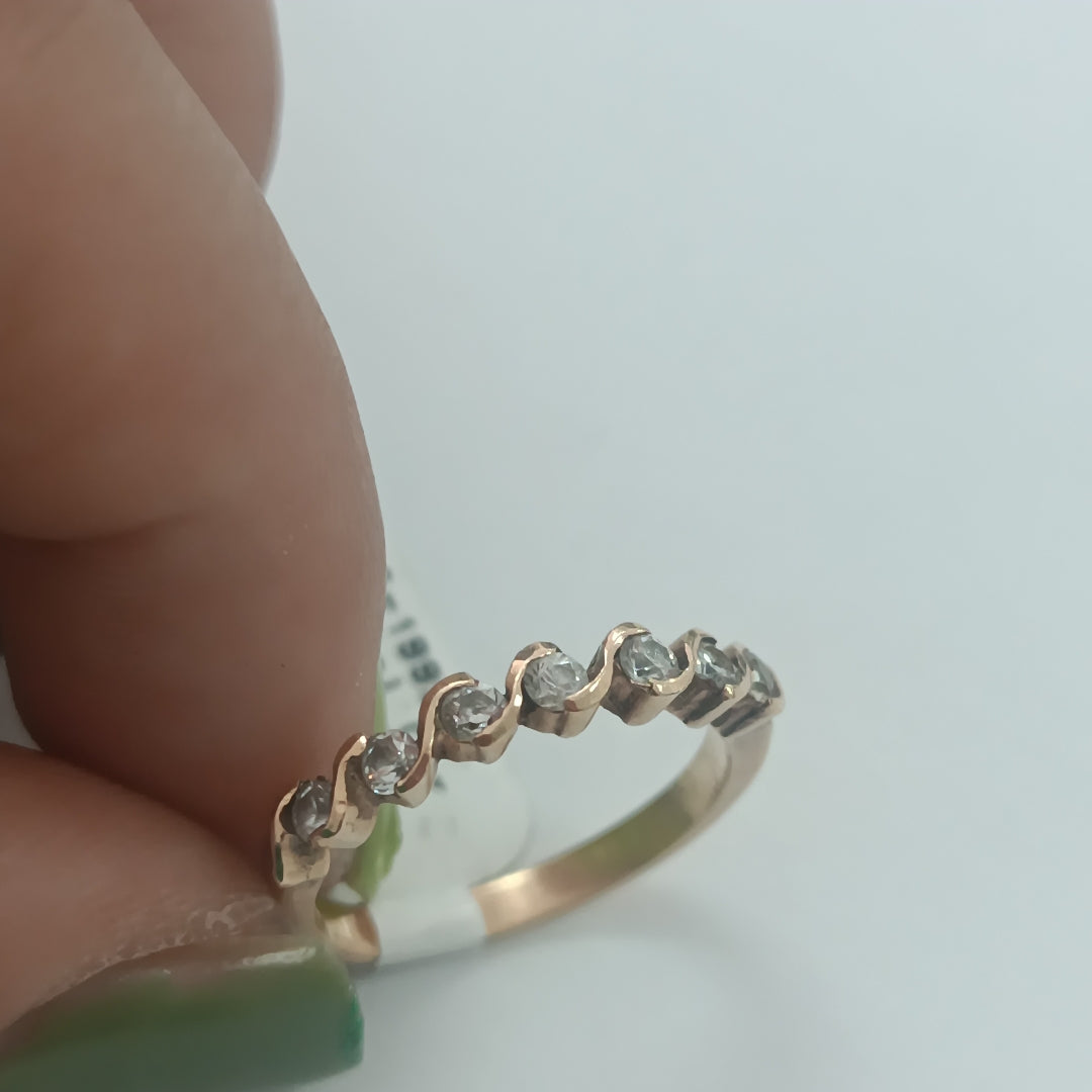 ANILLO ORO 14 K 2,30 GRMS (SEMINUEVO)