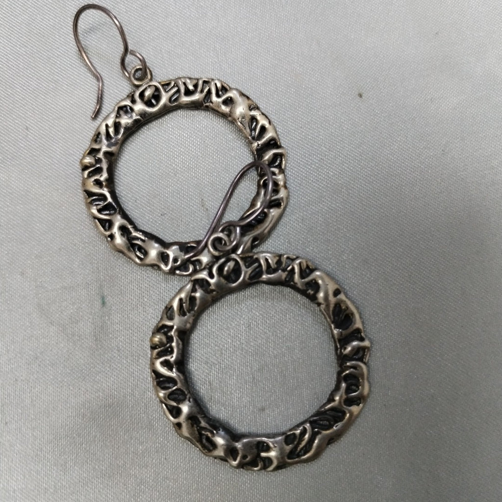 ARETES PAR PLATA 9,20 GRMS (SEMINUEVO)