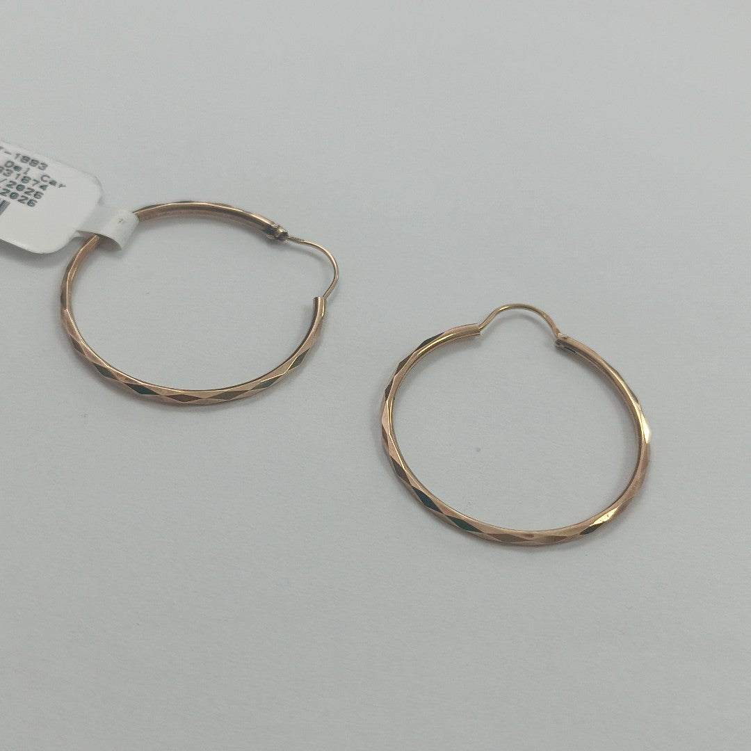 ARRACADAS PAR ORO 14 K 2.8 GRMS (SEMINUEVO)