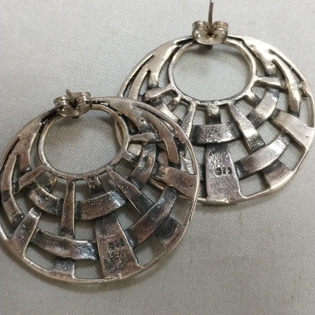 ARETES PAR PLATA 16,60 GRMS (SEMINUEVO)
