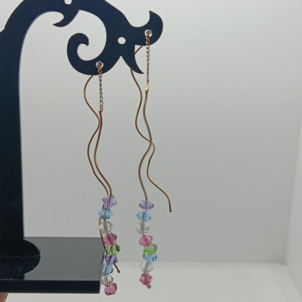 ARETES PAR ORO 10 K 2,10 GRMS (SEMINUEVO)