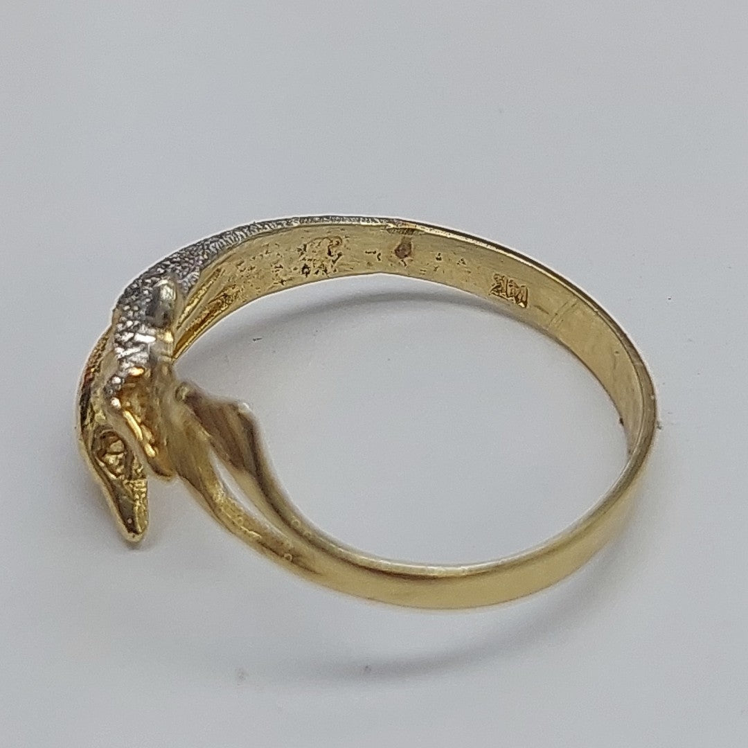 ANILLO ORO 14 K 2,00 GRMS (SEMINUEVO)
