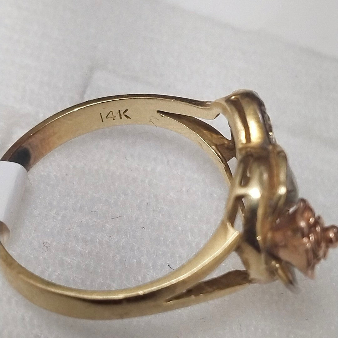ANILLO ORO 14 K 3,50 GRMS (SEMINUEVO)