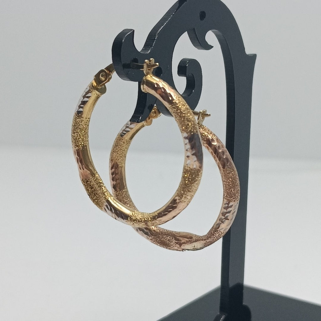 ARRACADAS PAR ORO 10 K 1,70 GRMS (SEMINUEVO)