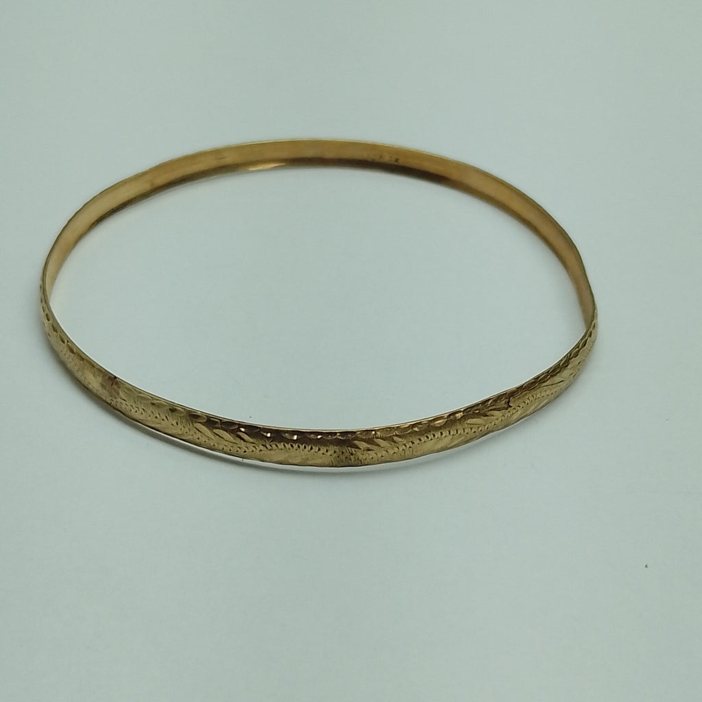 PULSERA RIGIDA ORO 10 K 4.8 GRMS (SEMINUEVO)