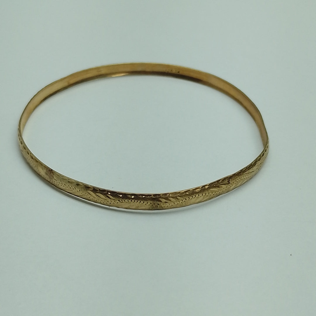 PULSERA RIGIDA ORO 10 K 4.8 GRMS (SEMINUEVO)