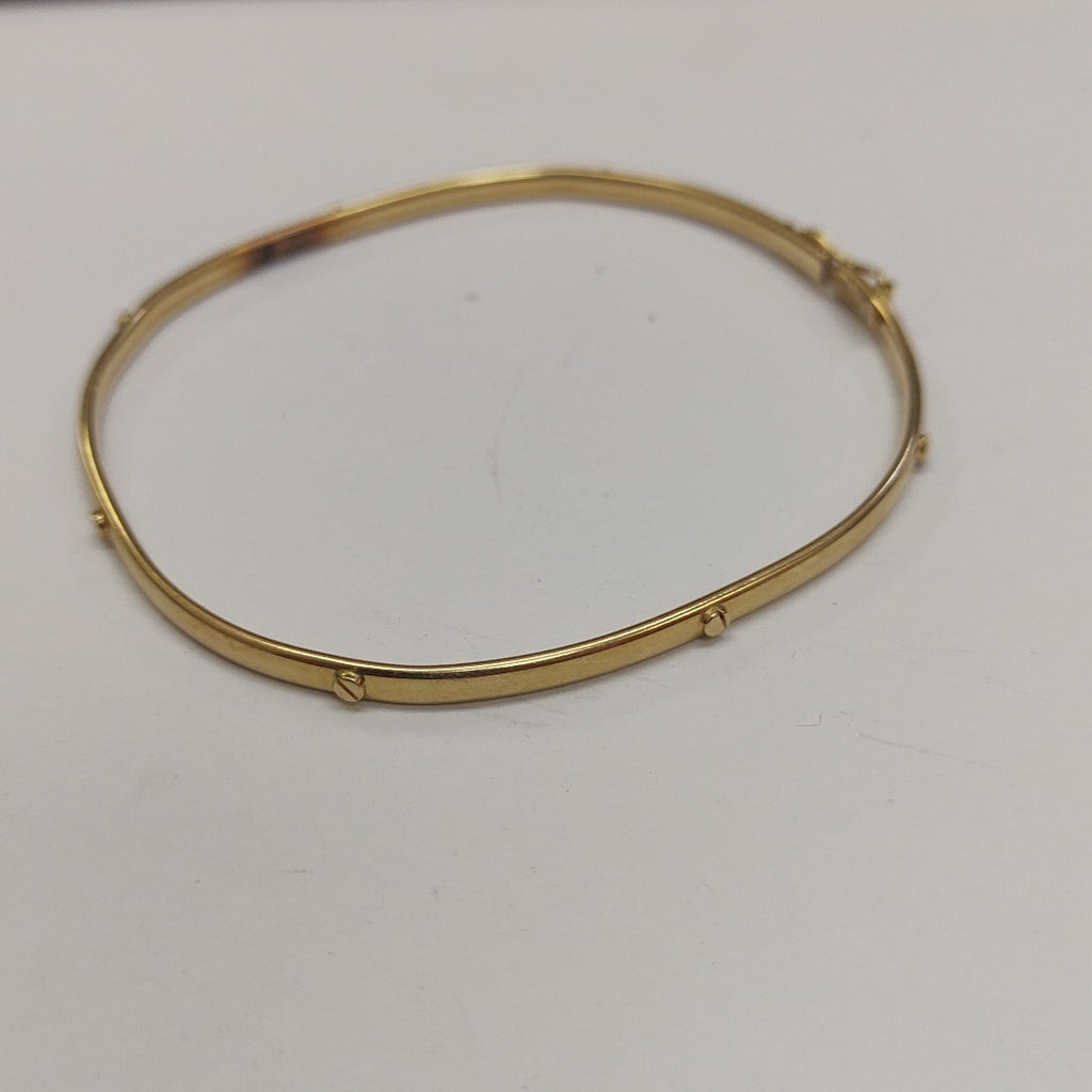 PULSERA RIGIDA ORO 14 K 4,50 GRMS (SEMINUEVO)