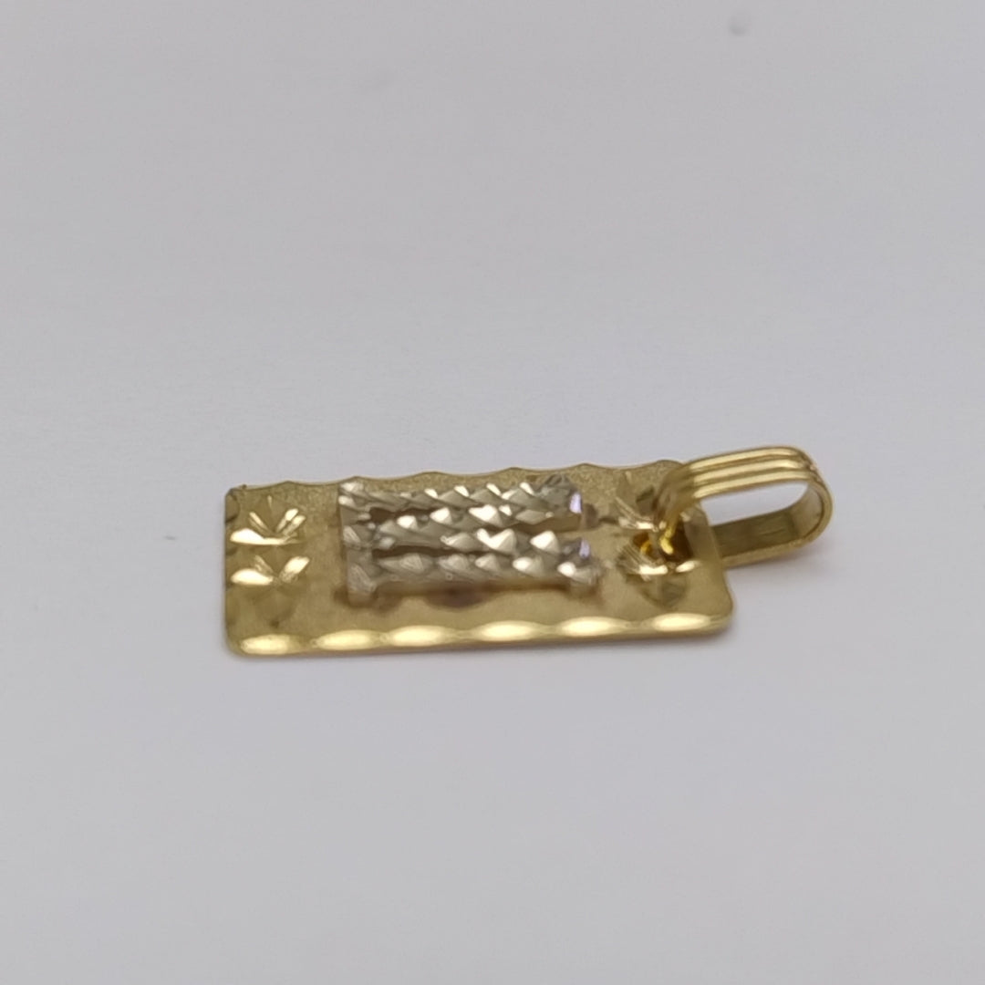 DIJE ORO,RODIADO 14 K 1,80 GRMS (SEMINUEVO)