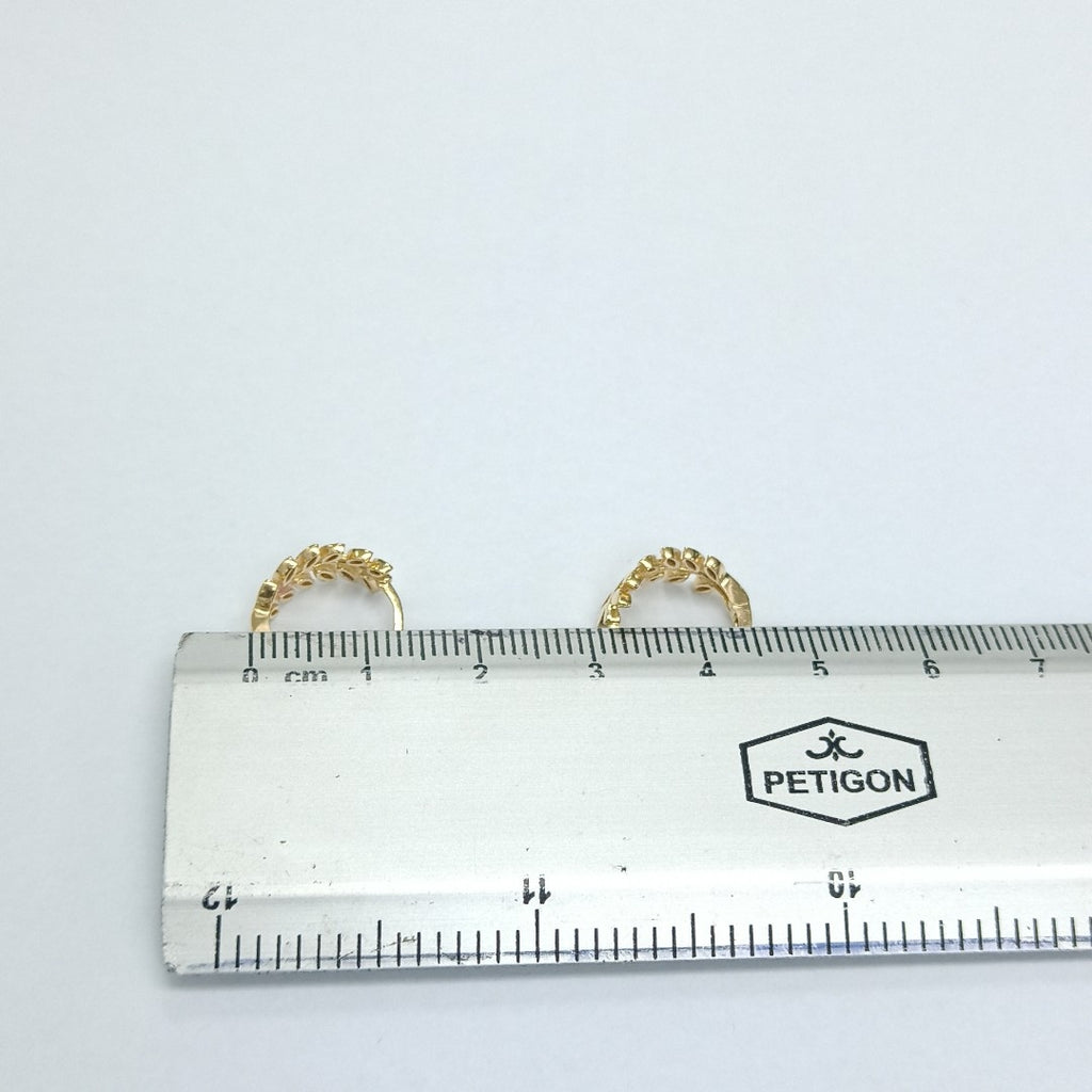 ARRACADAS PAR ORO 14 K 2.2 GRMS (SEMINUEVO)