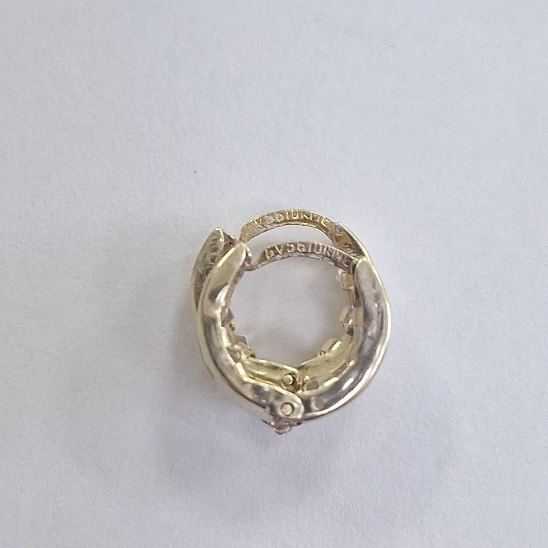 ARRACADAS PAR ORO 10 K 1.2 GRMS (SEMINUEVO)