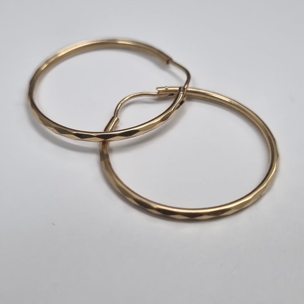 ARRACADAS PAR ORO 14 K 1.6 GRMS (SEMINUEVO)