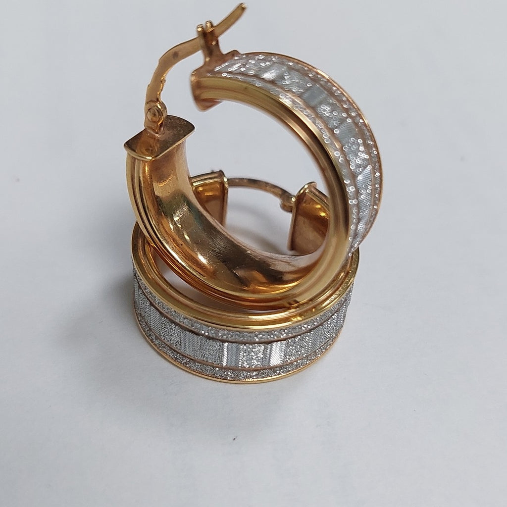 ARRACADAS PAR ORO 10 K 3.1 GRMS (SEMINUEVO)