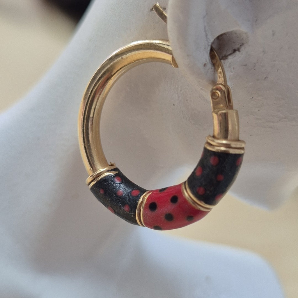 ARRACADAS PAR ORO 14 K 3 GRMS (SEMINUEVO)