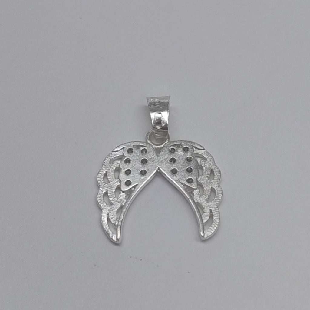 DIJE ALAS C/CIRCONIAS PLATA .925 2.3 GR (NUEVO)