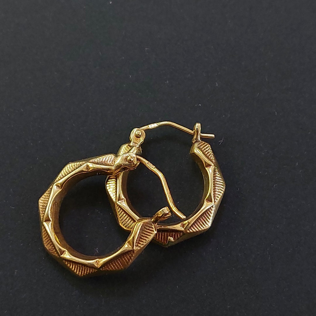 ARETES PAR ORO 14 K 2.8 GRMS (SEMINUEVO)