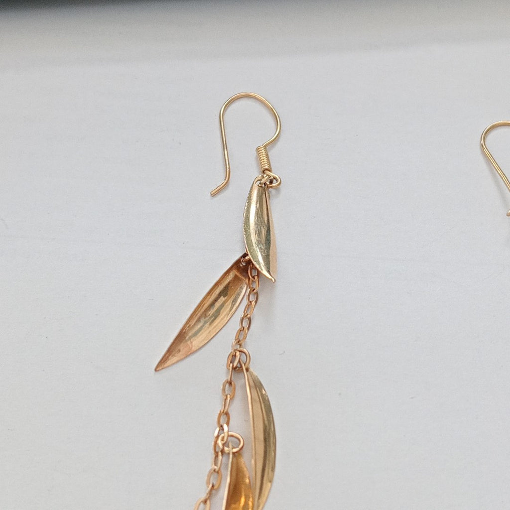 ARETES PAR ORO 10 K 4,50 GRMS (SEMINUEVO)