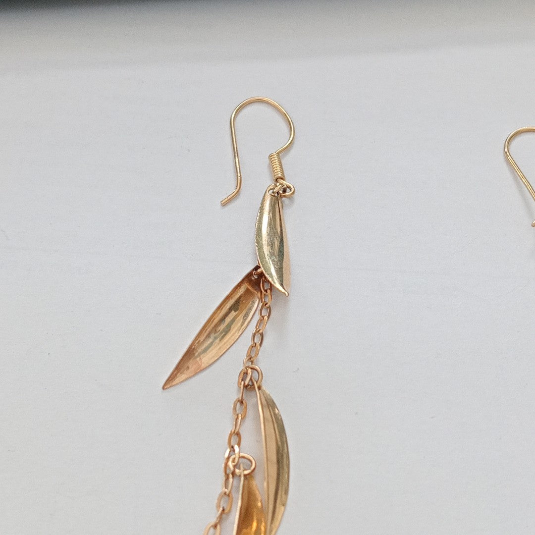ARETES PAR ORO 10 K 4,50 GRMS (SEMINUEVO)