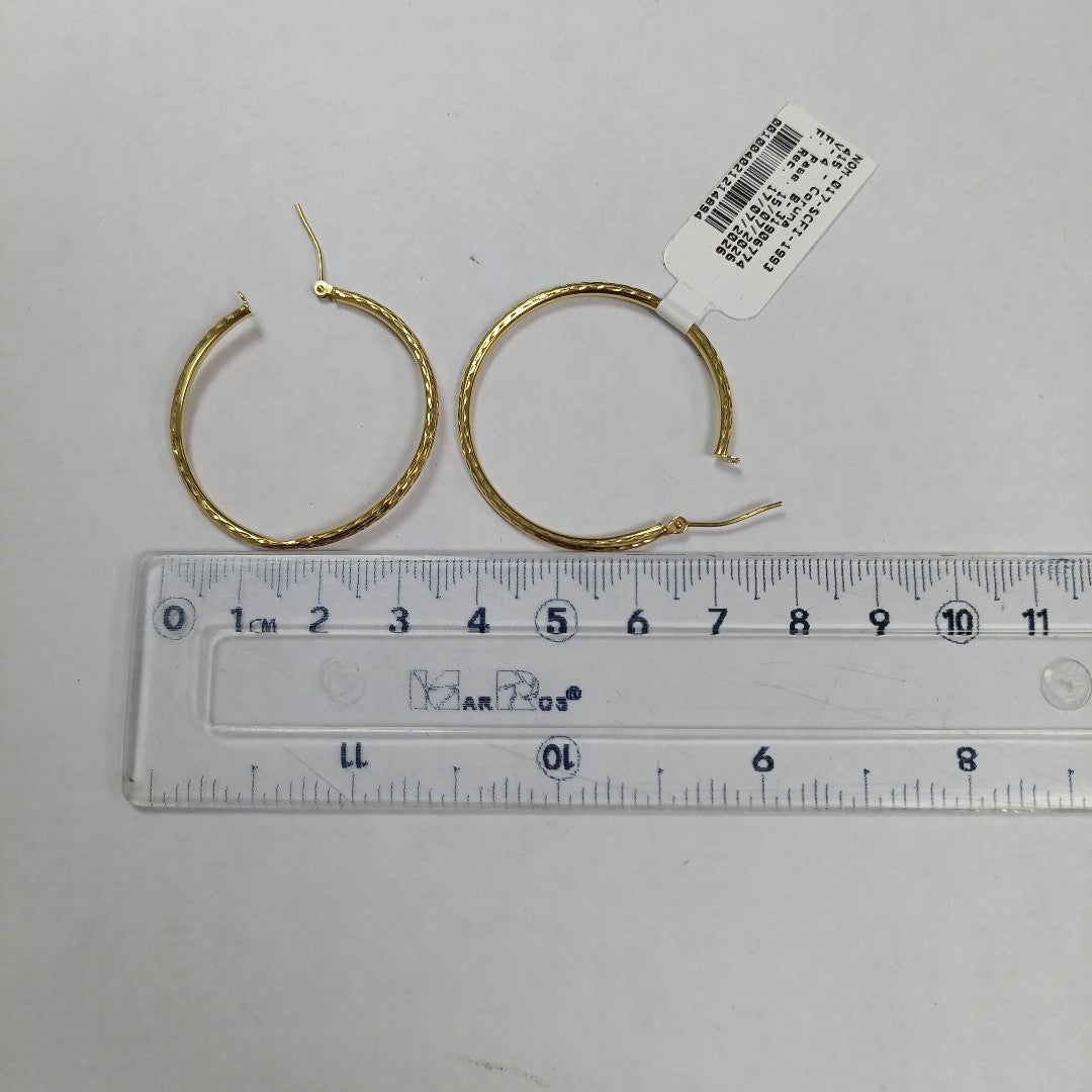 ARRACADAS PAR ORO 14 K 1.4 GRMS (SEMINUEVO)