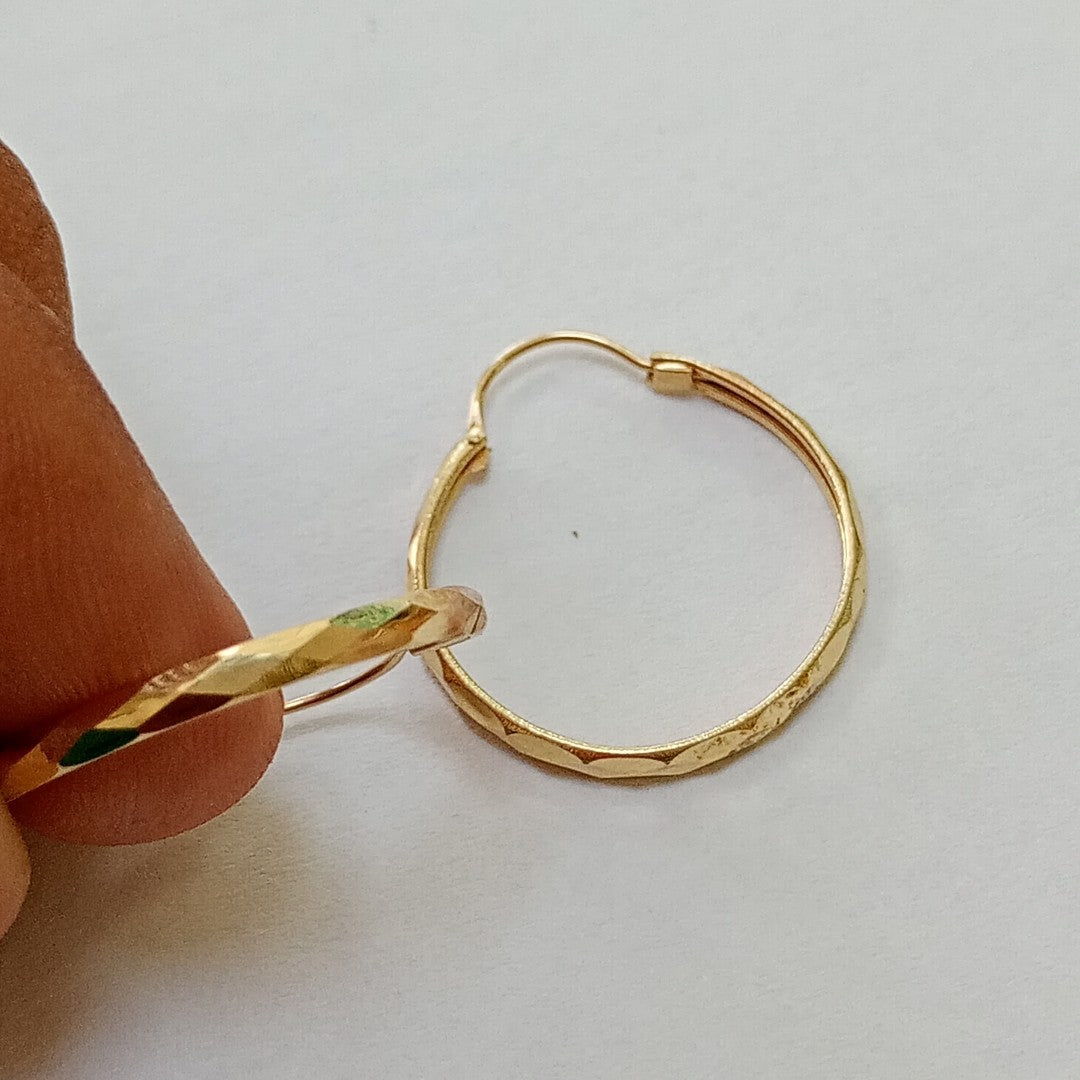 ARRACADAS PAR ORO 14 K 1,20 GRMS (SEMINUEVO)