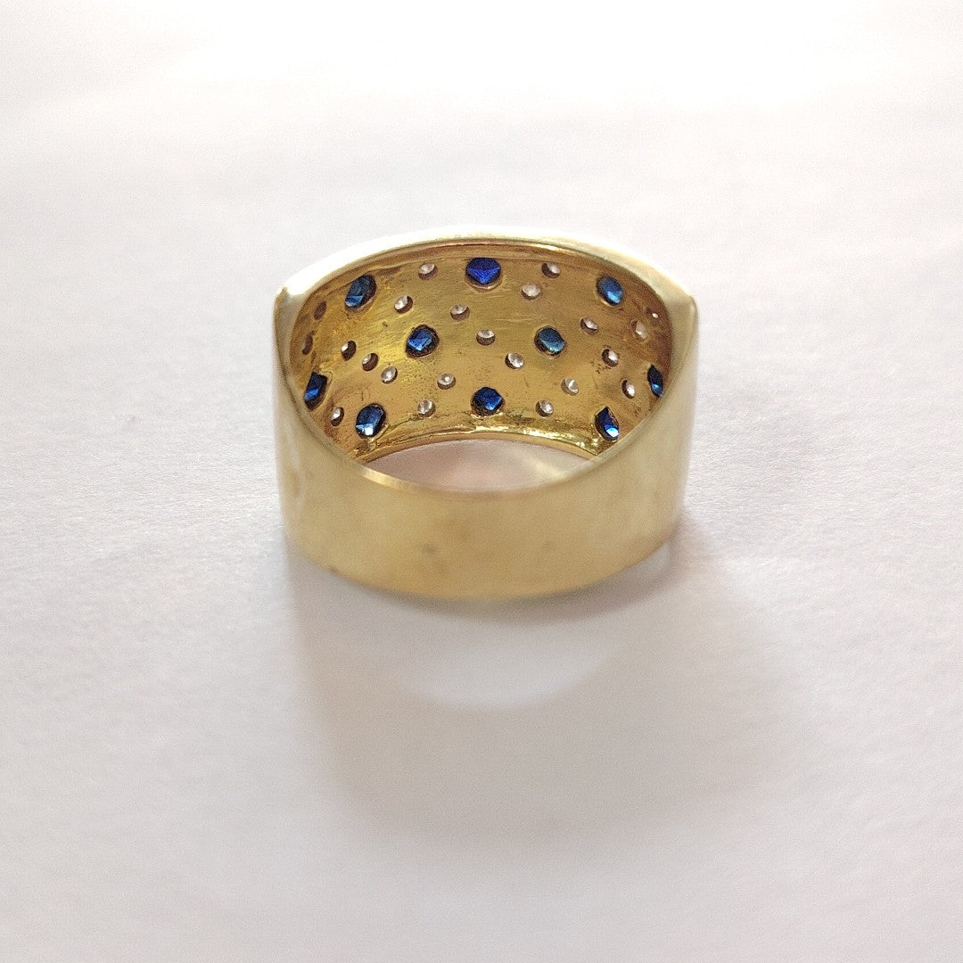 ANILLO ORO 18 K 7.6 GRMS (SEMINUEVO)