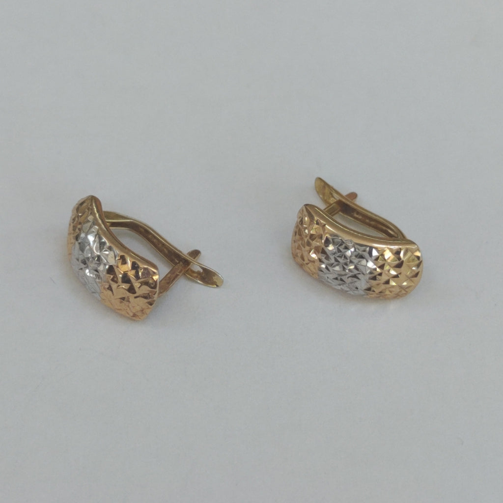 ARETES PAR ORO 14 K 1.4 GRMS (SEMINUEVO)