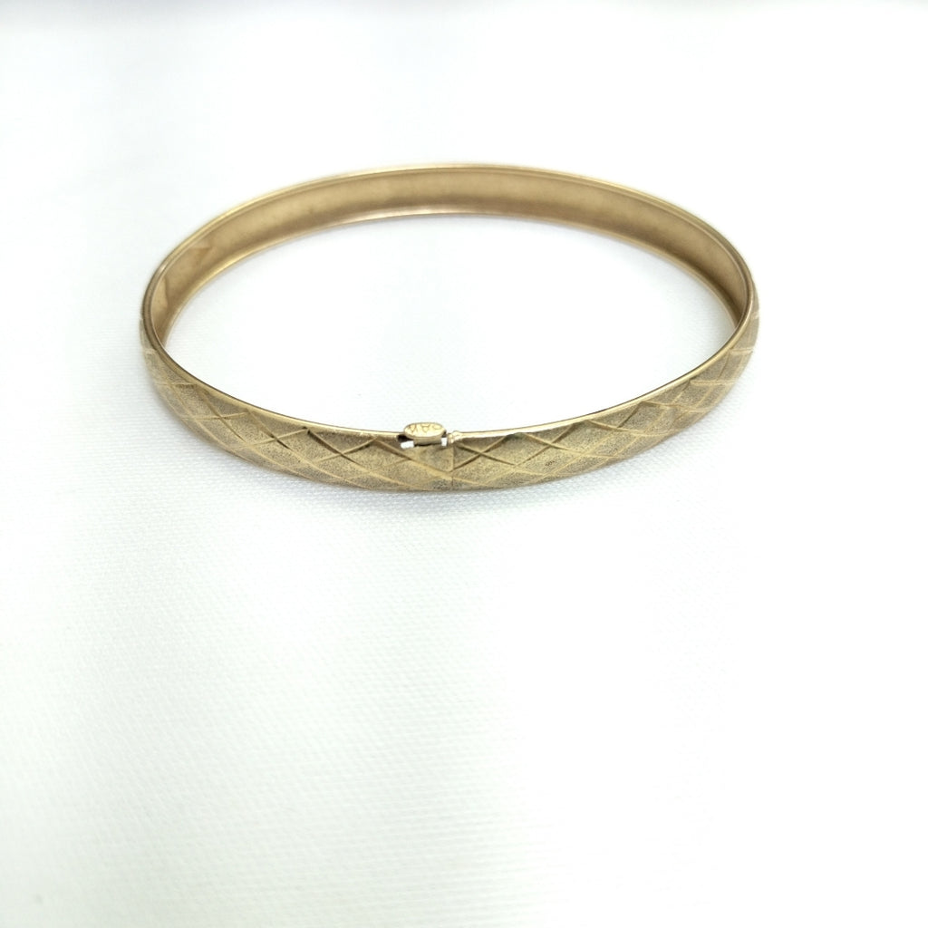 PULSERA RIGIDA ORO 10 K 6,10 GRMS (SEMINUEVO)
