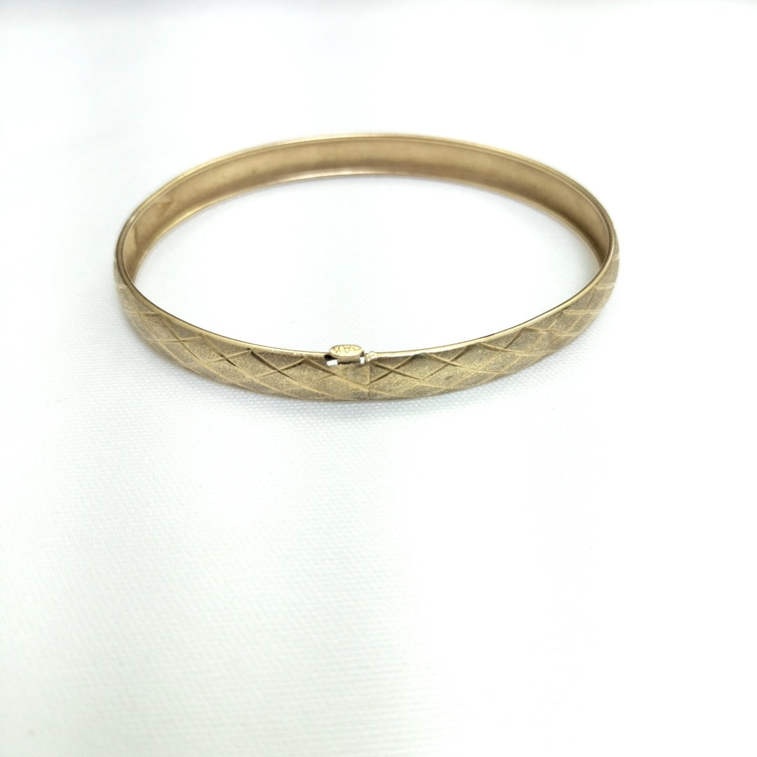 PULSERA RIGIDA ORO 10 K 6,10 GRMS (SEMINUEVO)