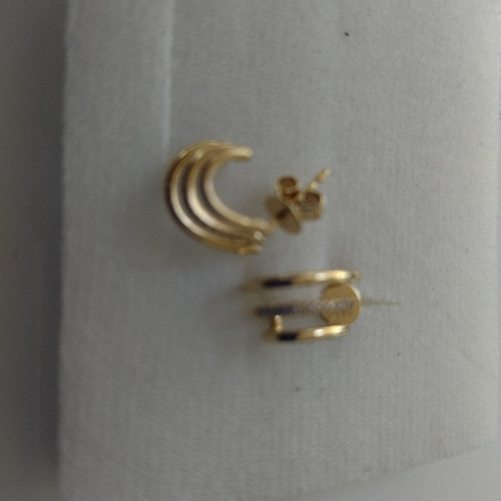 ARETES PAR ORO 14 K 2,50 GRMS (SEMINUEVO)