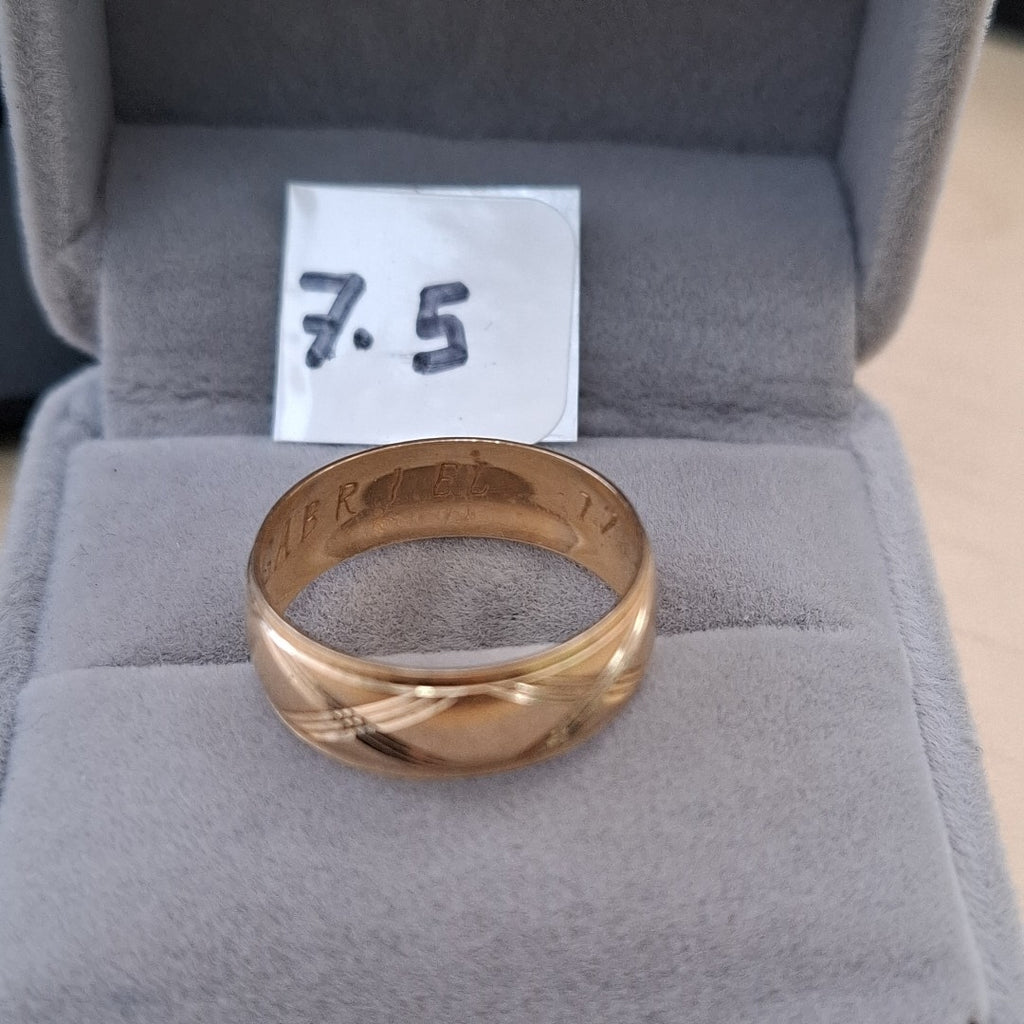 ARGOLLA ORO 14 K 1,80 GRMS (SEMINUEVO)