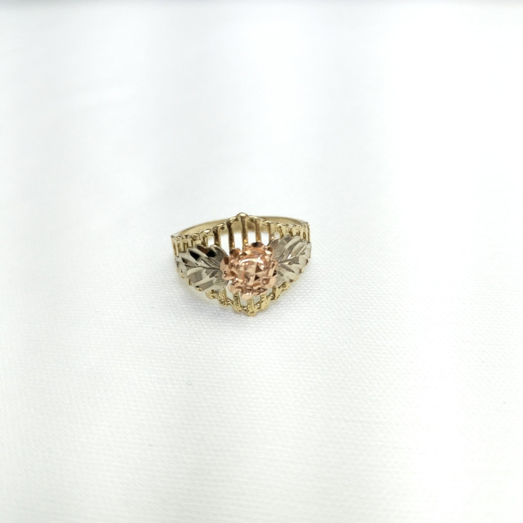 ANILLITO ORO COMBINADO 14 K 3,40 GRMS (SEMINUEVO)