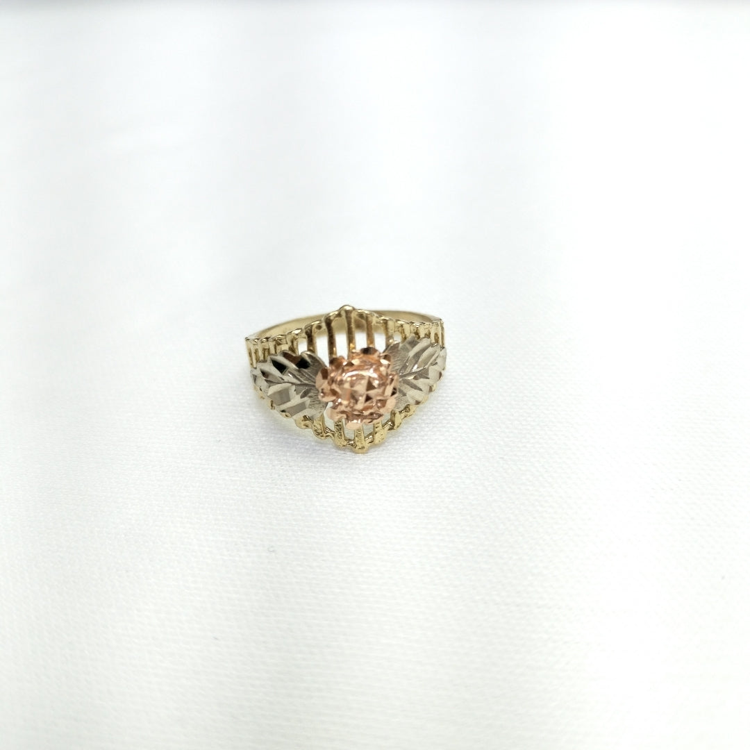 ANILLITO ORO COMBINADO 14 K 3,40 GRMS (SEMINUEVO)