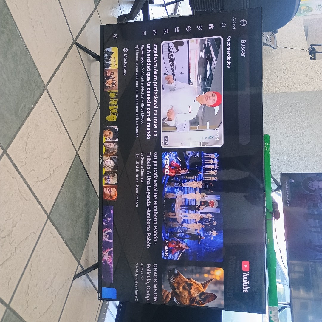 PANTALLA SANSUI SMX55P7UR (2022) 55" LED 4K (SEMINUEVO)